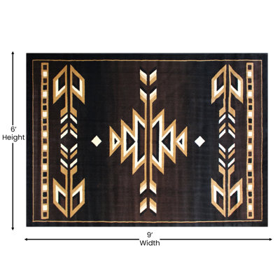 Foundry Select Byong Southwestern Style Area Rug & Reviews | Wayfair